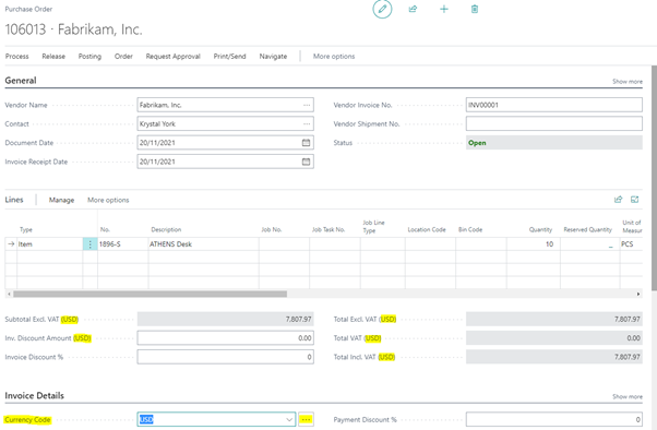 Dynamics 365 Multi-Currency - 5