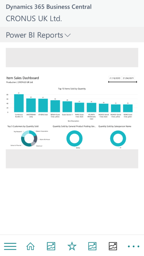 D365 Business Central Mobile App - 4