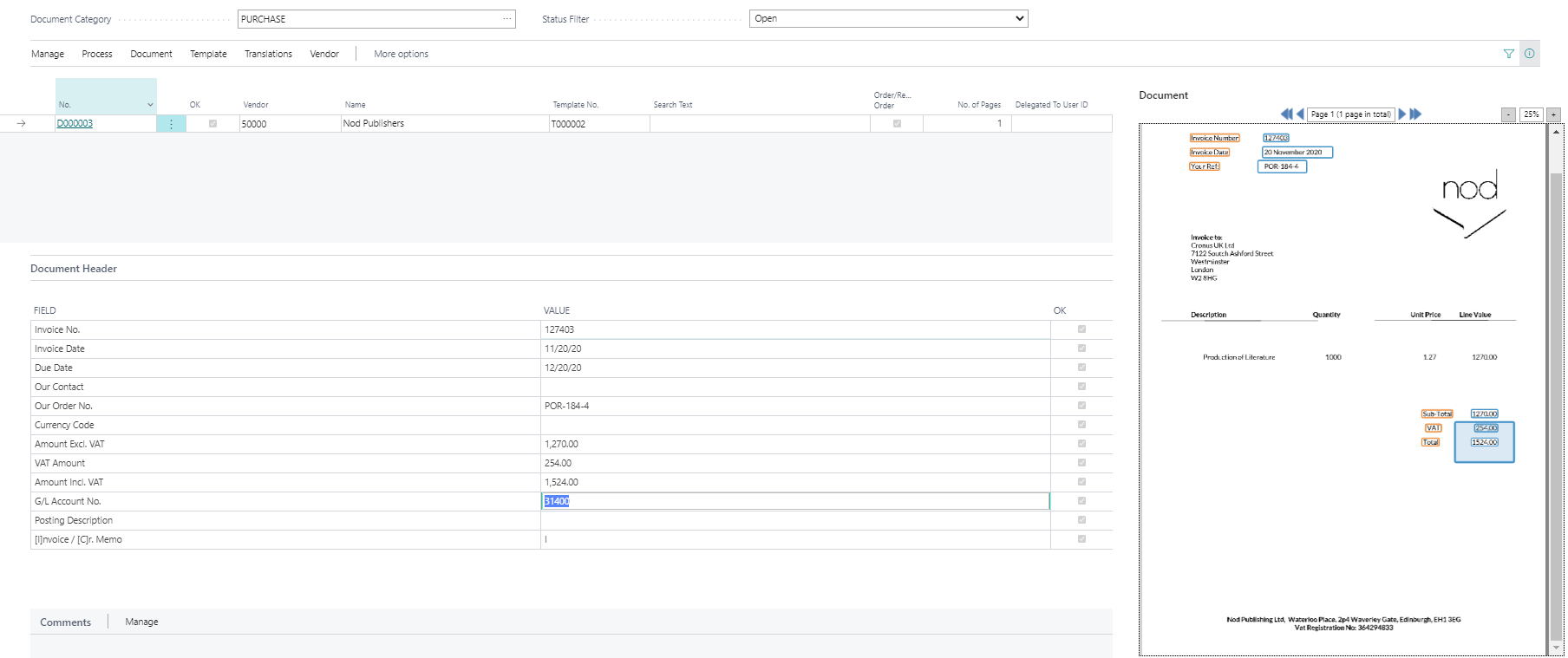 Dynamics 365 Document Processing -8